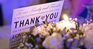 Thank you note for the wedding guests
