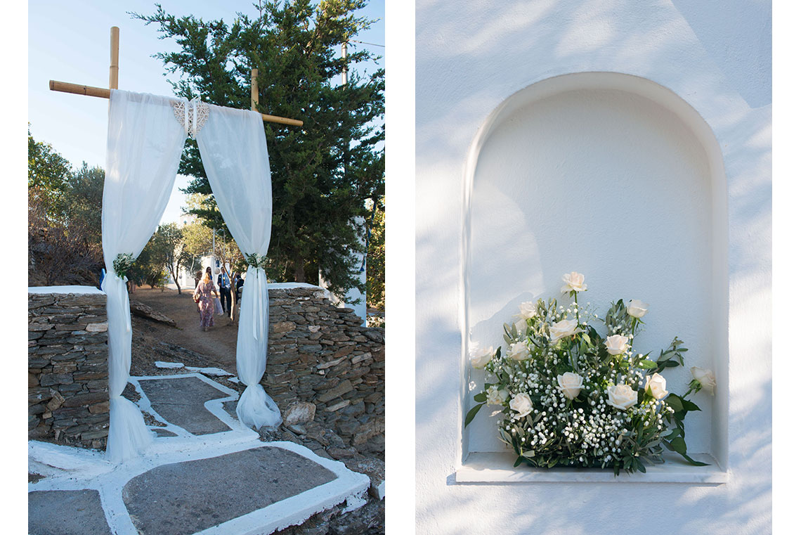 Vintage wedding in Sifnos